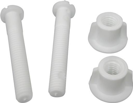 [4677662] TOILET SEAT BOLT ADJSTABLE WHT