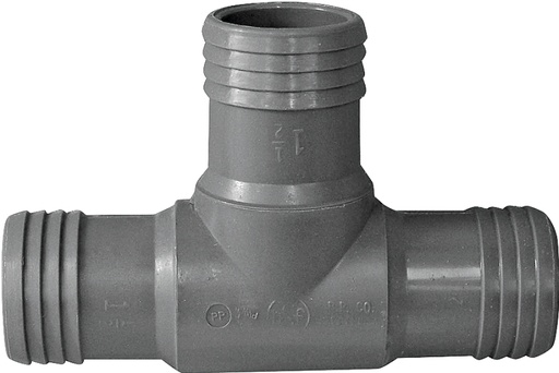 [6136816] TEE POLY BARB 1-1/2 IN        