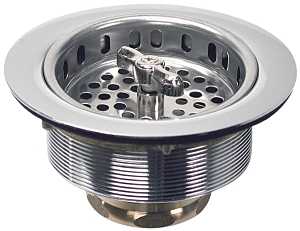 [343426] STRAINER SINK TWIST 3-1/2IN SS