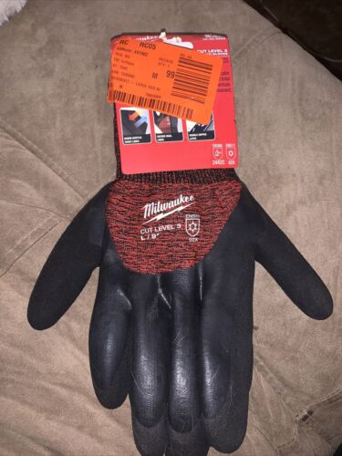[1388859] GLOVES WINTER A3 BLACK/RED L  