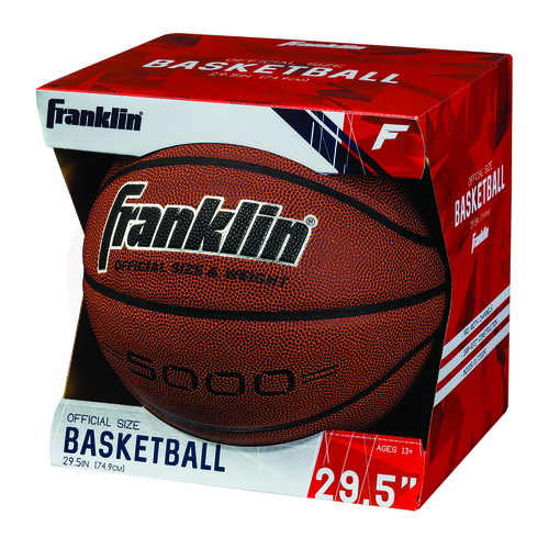[3354859] BASKETBALL TAN/BLACK 29.5IN   