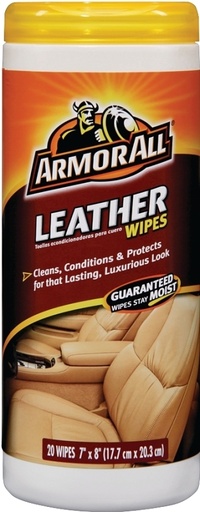 [7677131] WIPES LEATHER ARMOR ALL 30CT  