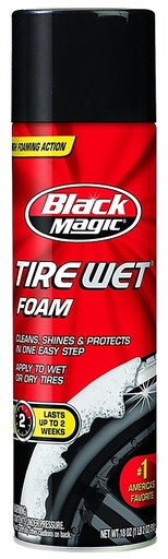 [4066254] TIRE WET FOAM BLACK MAGIC 18OZ