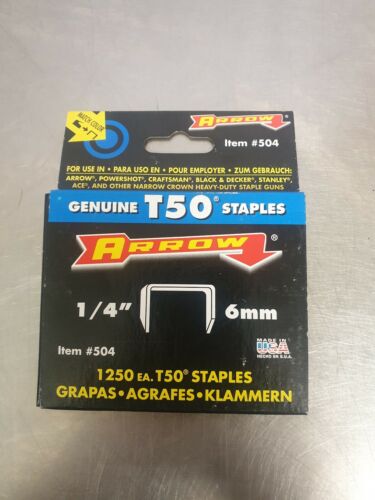 [4479101] STPLS T50 1250PK 1/4IN        