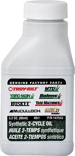 [1471879] OIL 2CYCLE SYNTHETIC BTL 3.2OZ