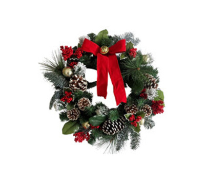 [1274760] WREATH TRADITIONAL 22IN       