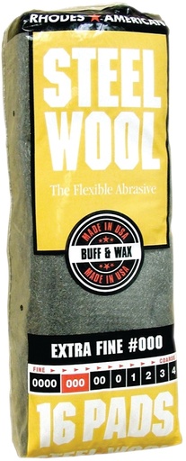 [371443] PAD STEEL WOOL 000 EXTRA FINE 