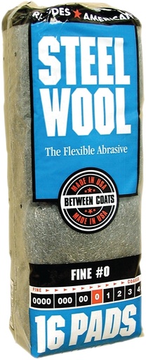 [371468] PAD STEEL WOOL 0 FINE         