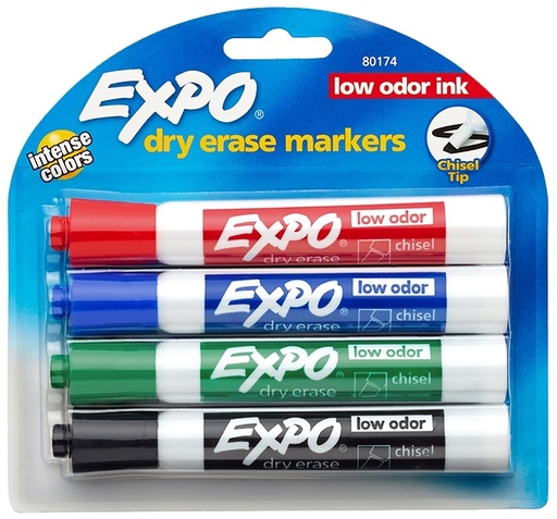 [3297157] MARKER DRY ERASE CHISEL L-ODOR