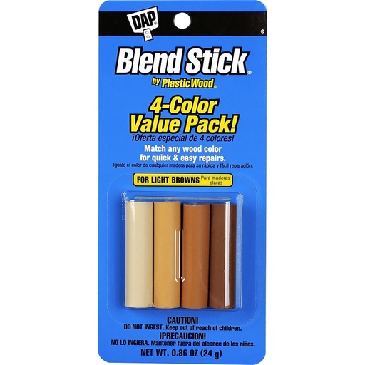 [1135433] STICK BLEND LT BROWN VALUE PK 
