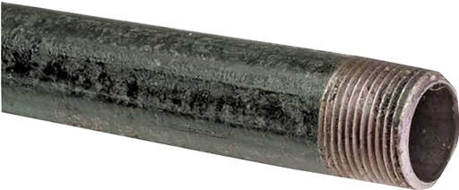 [198853] PIPE STEEL BLACK 3/8 IN X 10FT