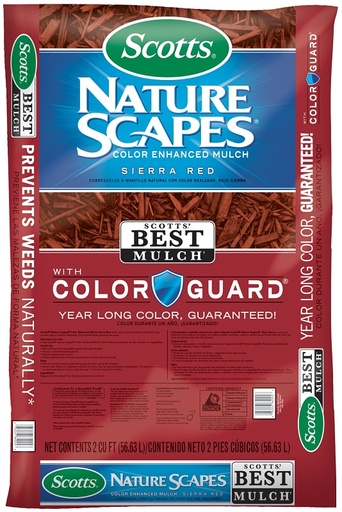 [5881677] MULCH COLOR SIERRA RED 2CU FT 