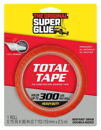 [8678997] TAPE TOTAL DBL SDD RL 98X3/4IN