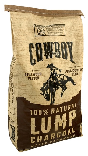 [360115] LUMP HARDWOOD CHARCOAL 20LB BG