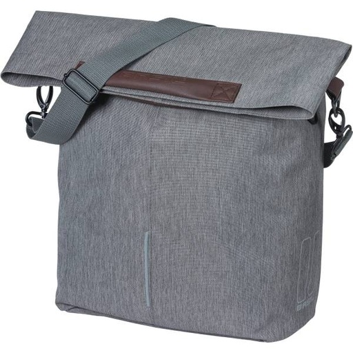 [Basil City Shopper Pannier] Basil City Shopper Pannier - 14-16L, Gray