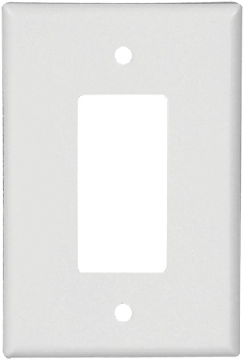 [3998176] WALLPLATE 1 GANG OVRSZ WHITE  