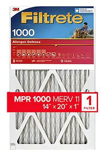 [1527431] FILTER AC MICRO 14X20X1IN     