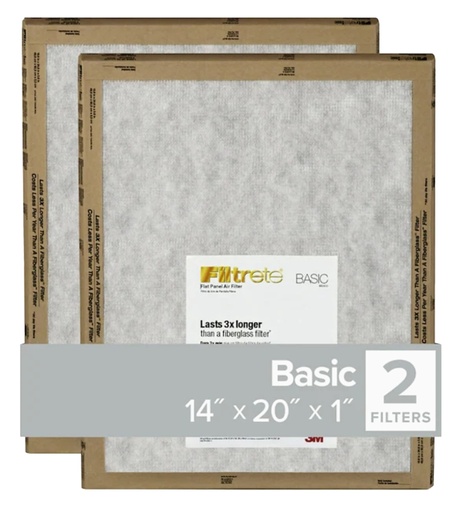 [7425572] AIR FILTER 14X20X1 MERV 2     