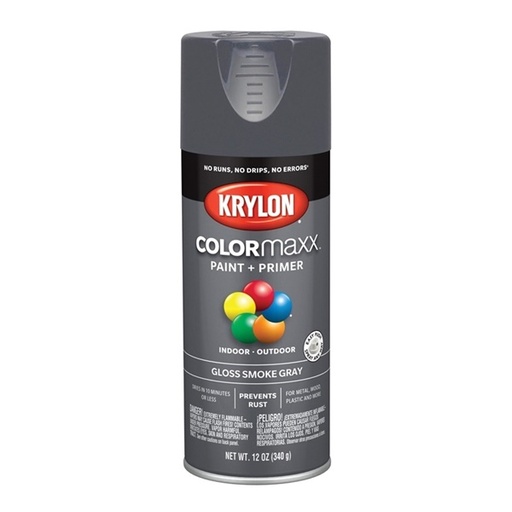 [7241433] PAINT SPRY GLS SMOKE GRAY 12OZ