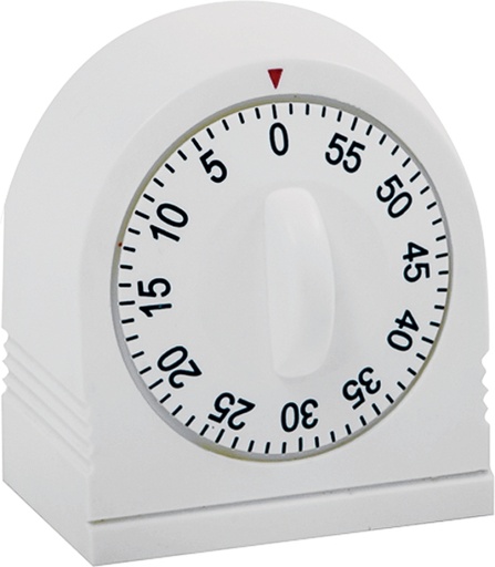 [6170864] TIMER LONG-RING WHT 60MIN     
