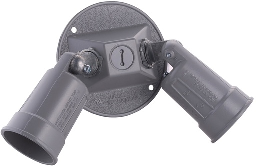 [9375387] HLDR LMP FLOOD DBL 4-1/8X8IN  