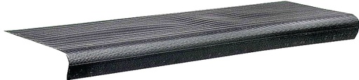 [8298879] TREADS STAIR VINYL BLACK 24IN 